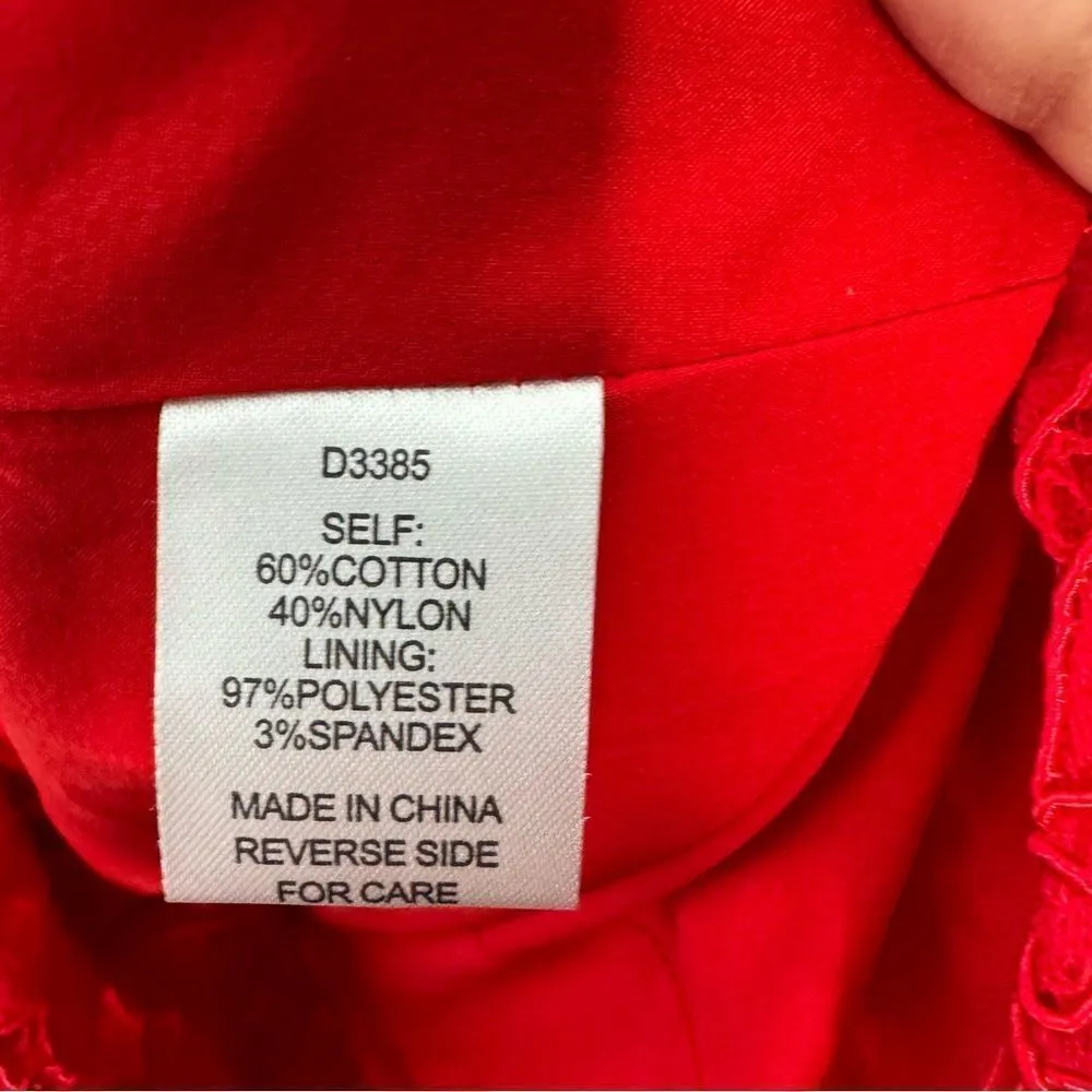 Alexia Admore red lace dress size 2 - Image 5