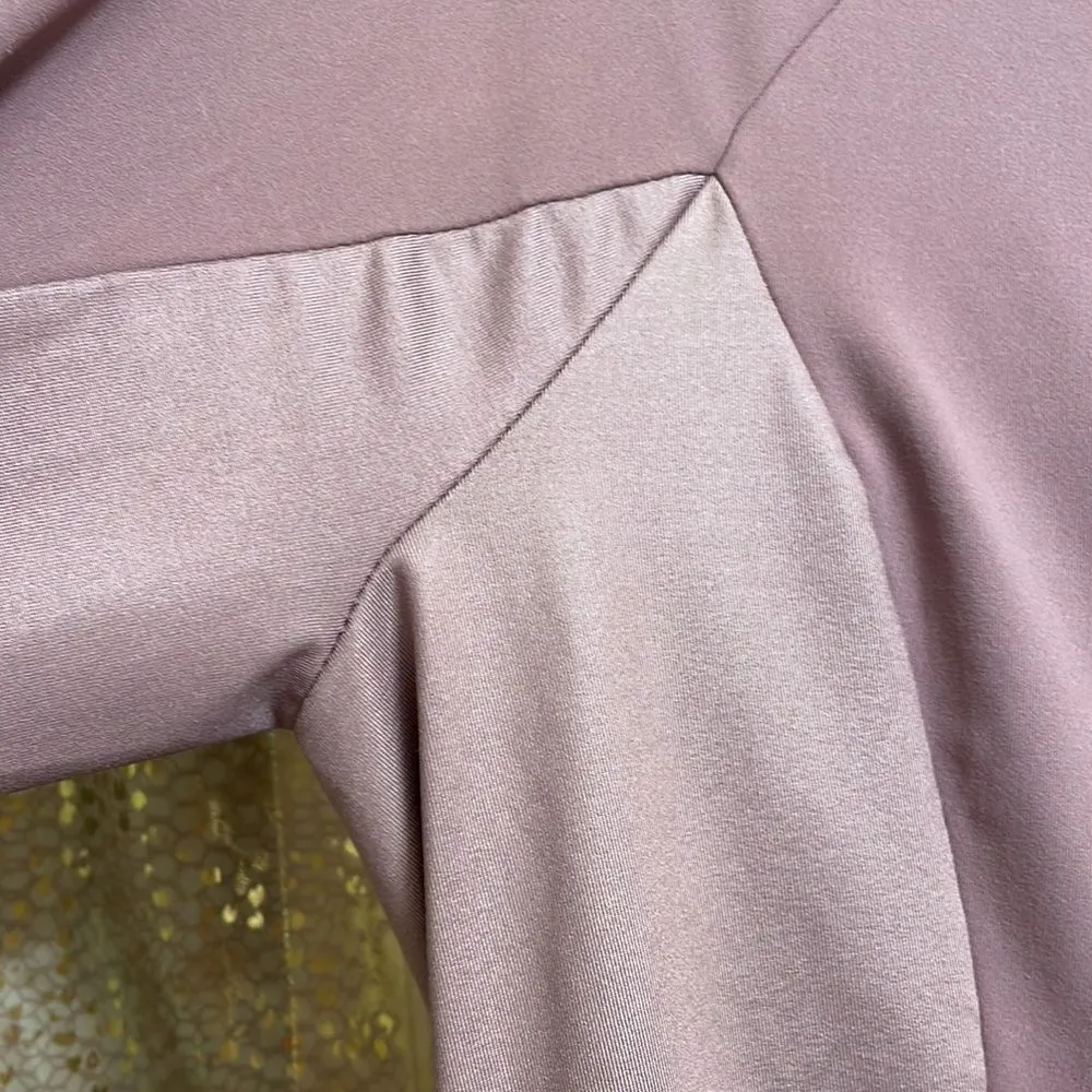 Alecia mauve activewear pullover hoodie; size L EUC - Image 7