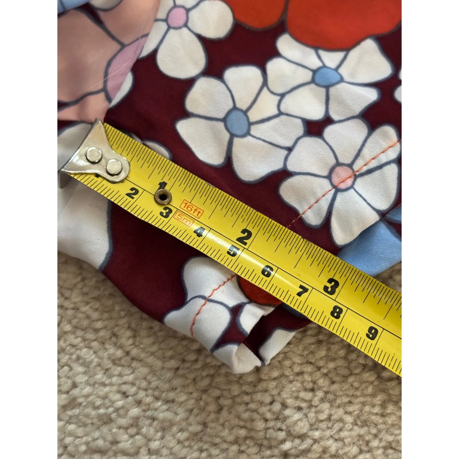 Aerie Retro Floral Pajama Sleep Loungewear Shorts XL - Image 4