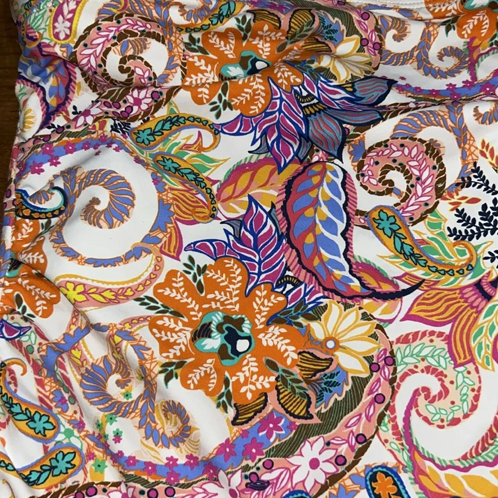 Woman’s Ralph Lauren Halter Paisley Swimsuit Size 14 - Image 2