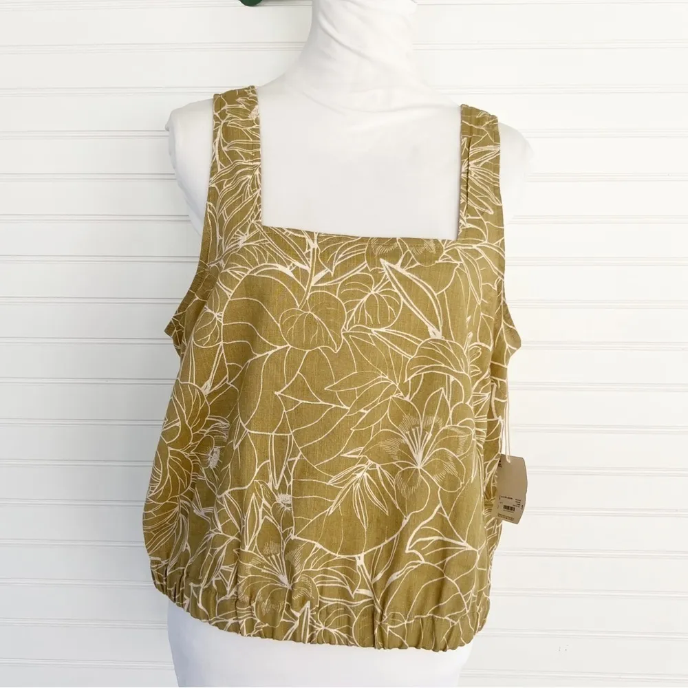 a.n.a Womens Square Neck Sleeveless Tank Top Size XL NEW - Image 3