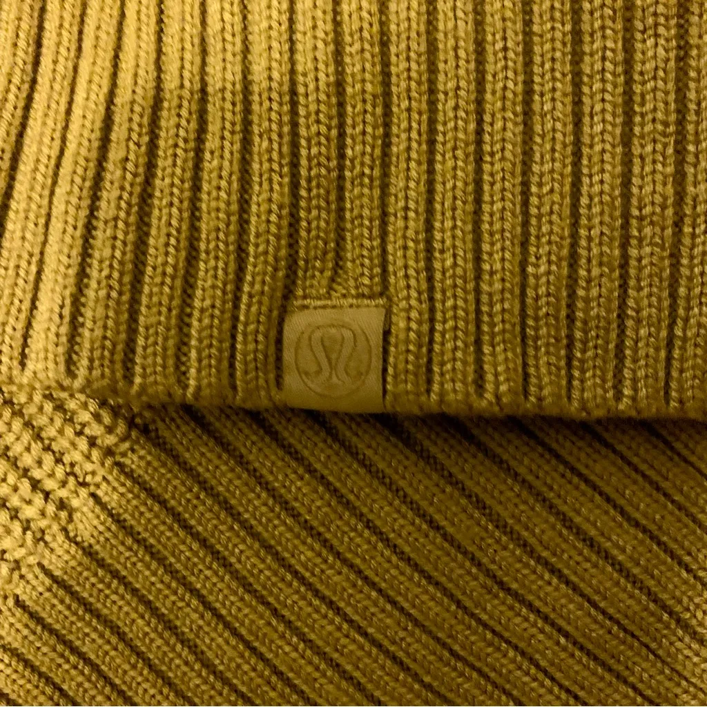 Lululemon Cashlu Sweater Wrap Auric Gold - Image 5
