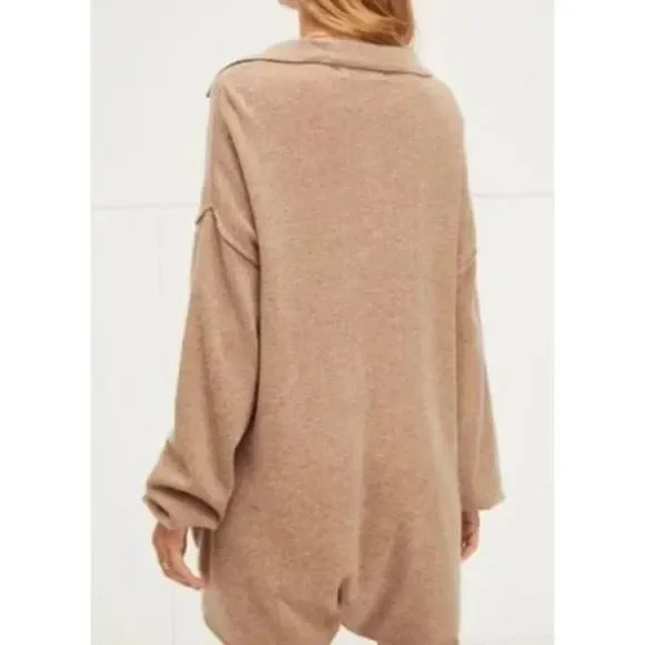 Free‎ People FP Beach Picnic Knit Cashmere Blend Romper Size XS - Image 3