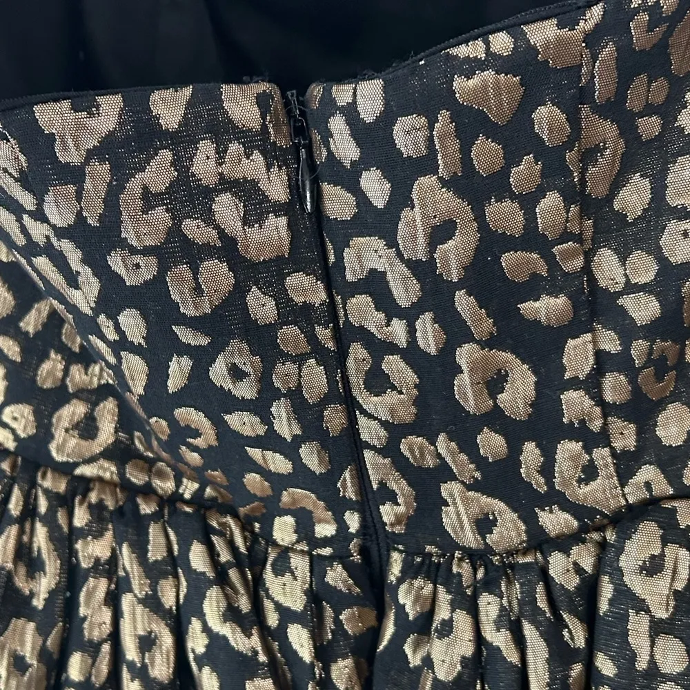 NBD Leopard Print Strapless Mini Dress Sz XS - Image 8