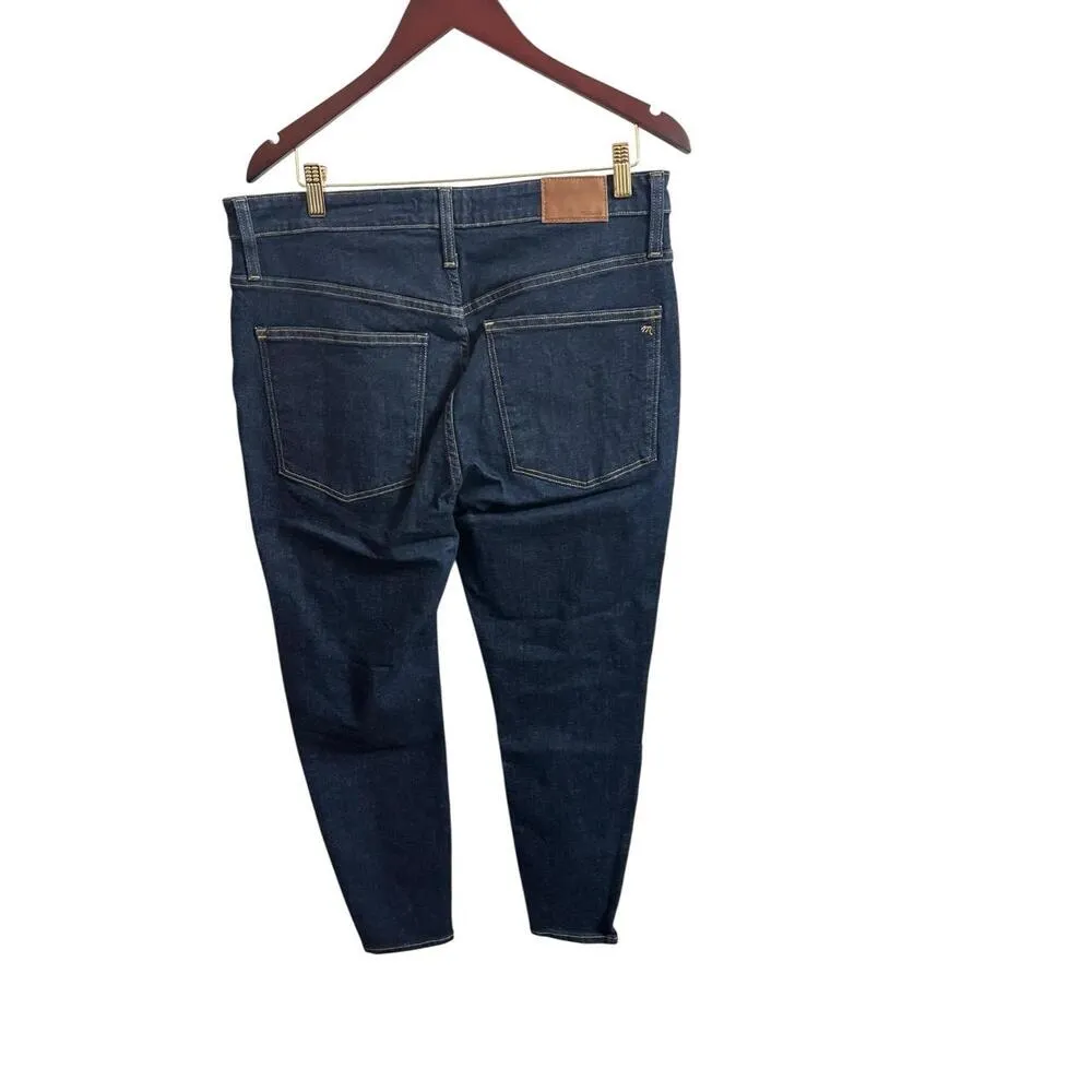 Madewell Womens Size 34S Jeans Curvy High-Rise Skinny Classic Preppy Capsule - Image 3