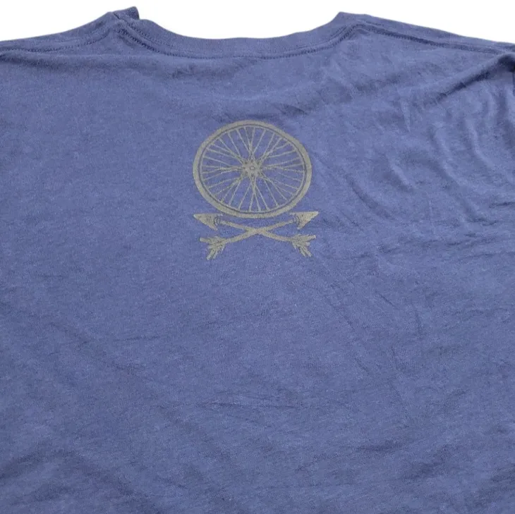 Shirt Size Medium Alligator Riding A Bike Graphic Print Tee Unisex - Image 6