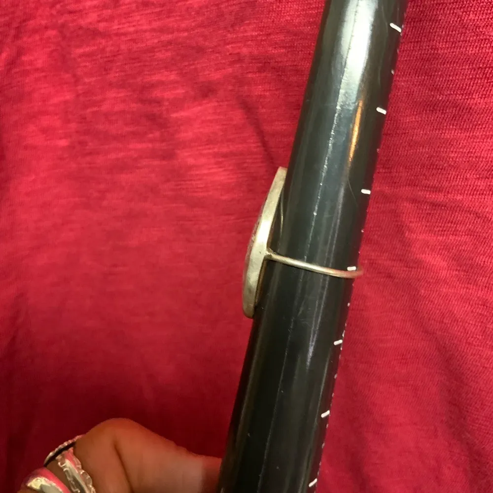 Unique Silver Ring with Large Quartz - Image 5