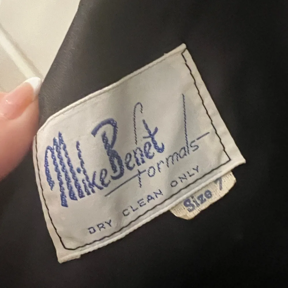 Vintage Mike Benet Velvet Dress Green Size undefined - Image 5