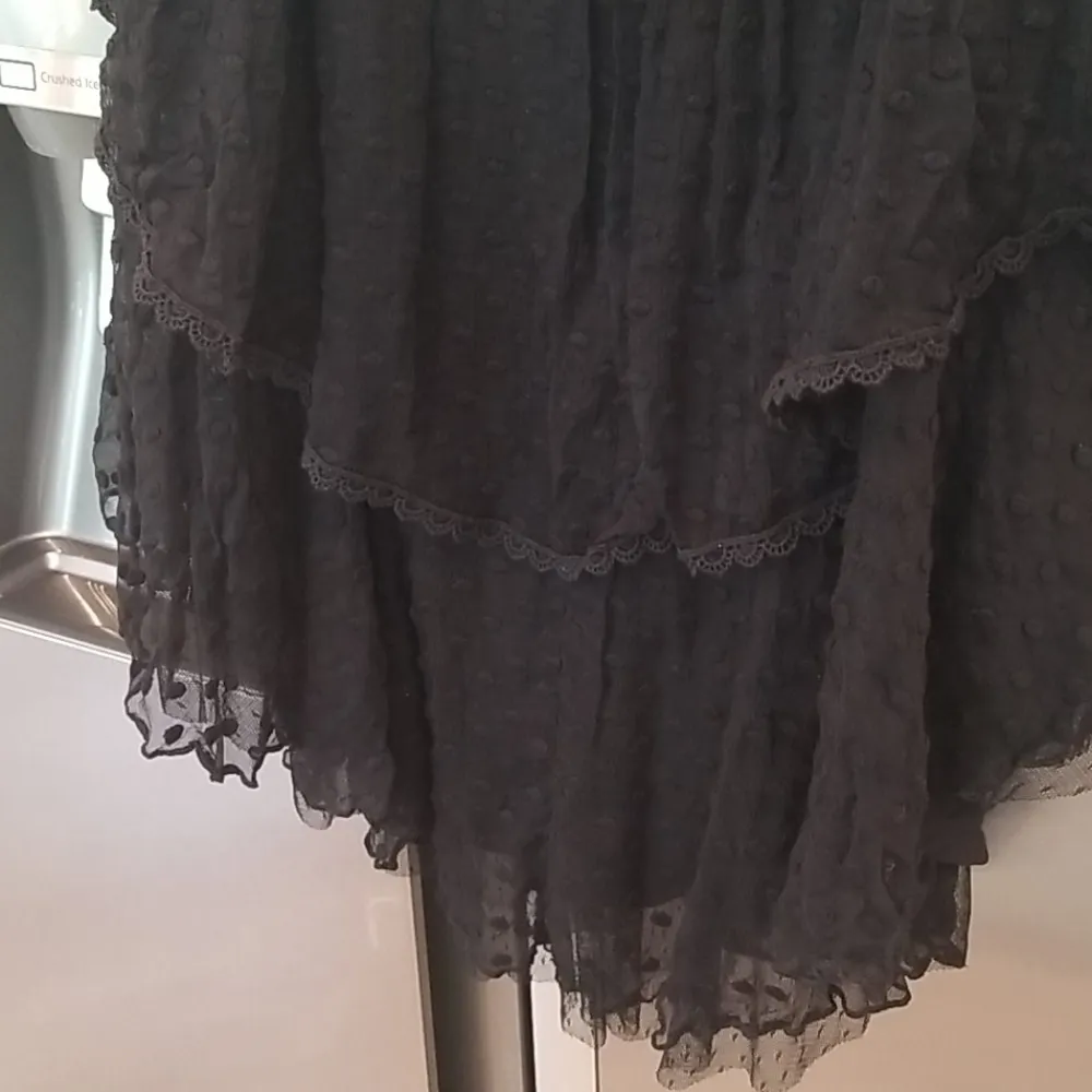 💕SPELL GYPSY X FREE PEOPLE💕 Mira Bustier RaRa Dress Black Large NWT - Image 14