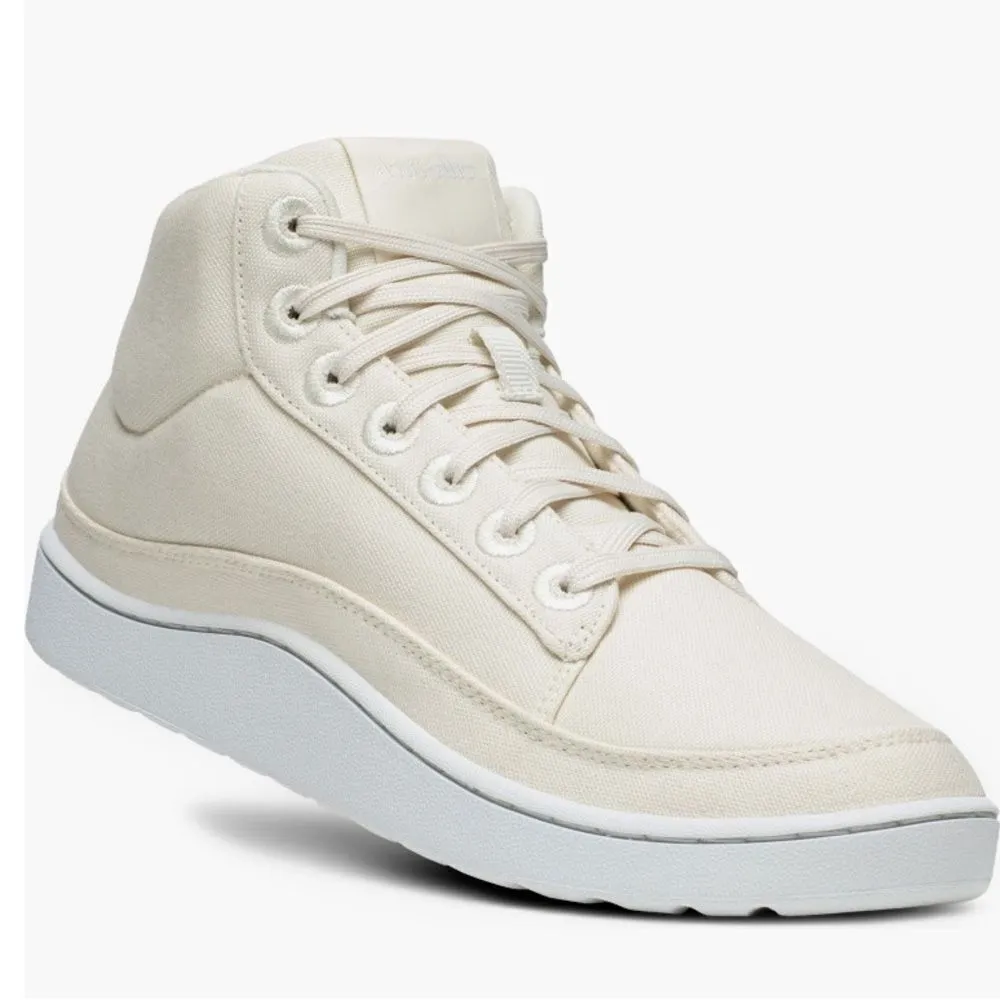 Allbirds Pacer Canvas Mid Top Retro Woman's Sneaker, Natural White, Size 10 NWT - Image 8