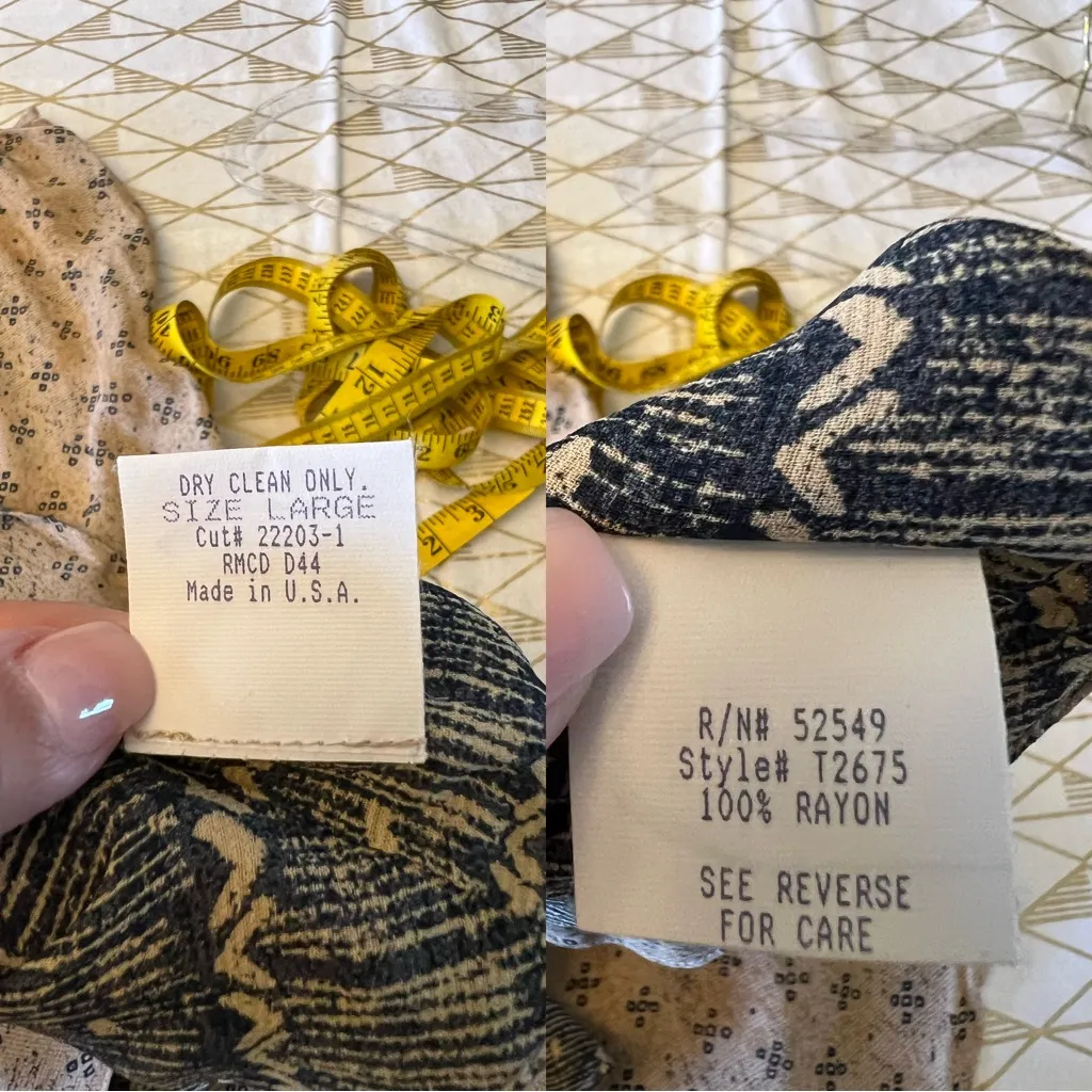 Laundry by Shelli Segal NWT VTG Mini Dress with Reversible Vest Set Size L - Image 12