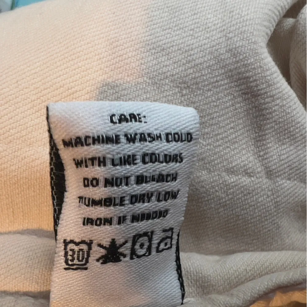 Rebel By Rebel Wilson Cream(Linen Color On Color Chart Last Photo) Denim Jacket Size 3X - Image 7