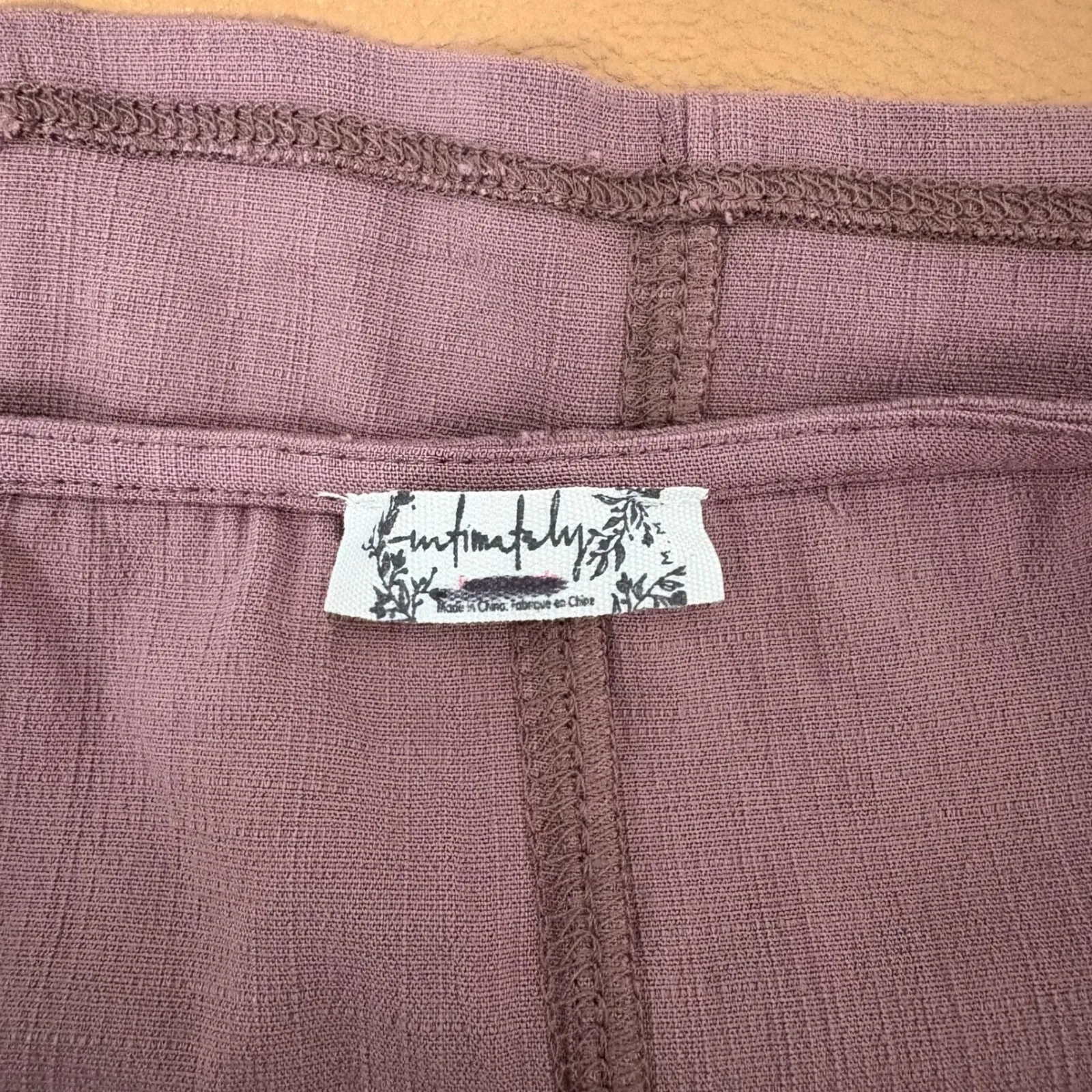 Intimately Free People NWOT Bandeau Sweetheart Neckline Mauve Purple Medium‎ - Image 3