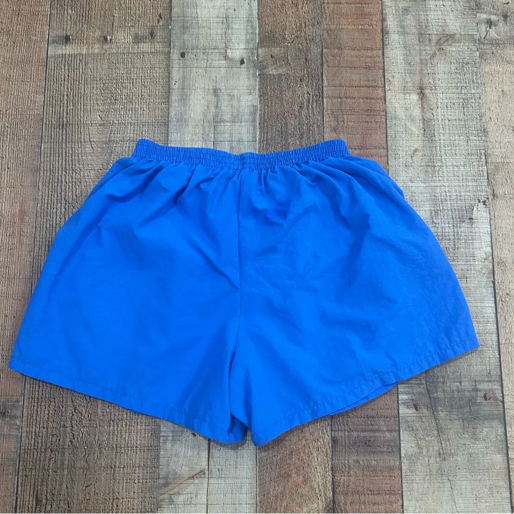 Vintage 90s Dolfin Womens Shorts Small Blue Supplex Nylon USA Retro Running Swim - Image 5