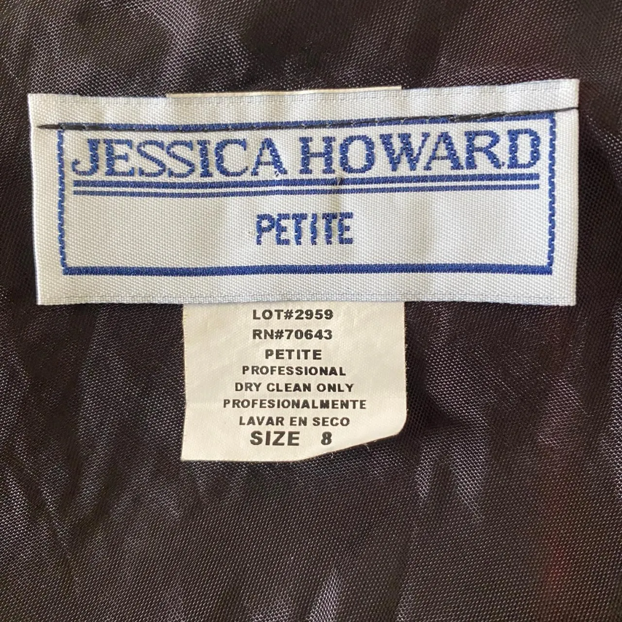 Jessica Howard Romantic Goth Mesh Tulle Little Black Prom Dress 8 / M / Petite - Image 6