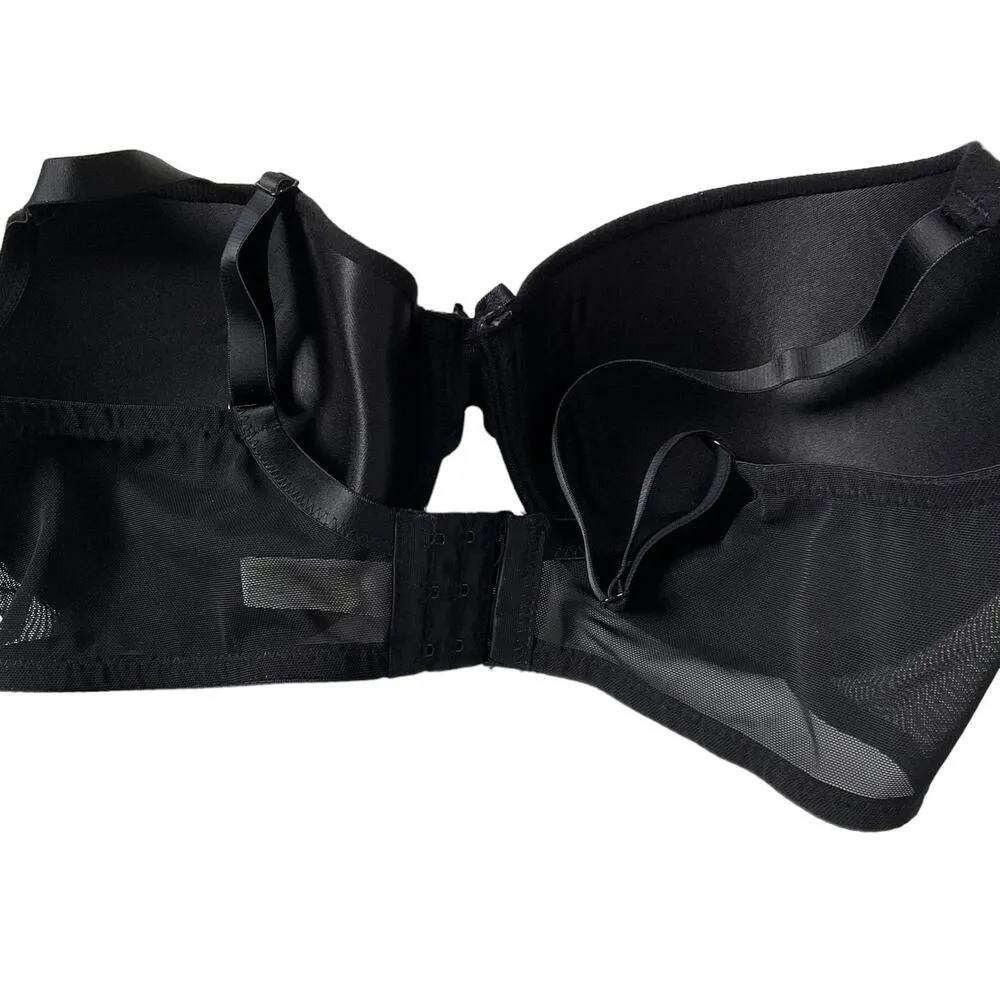 Adrienne Vittadini Black Underwired Bra Women's Size 38DD | 52-1 - Image 6