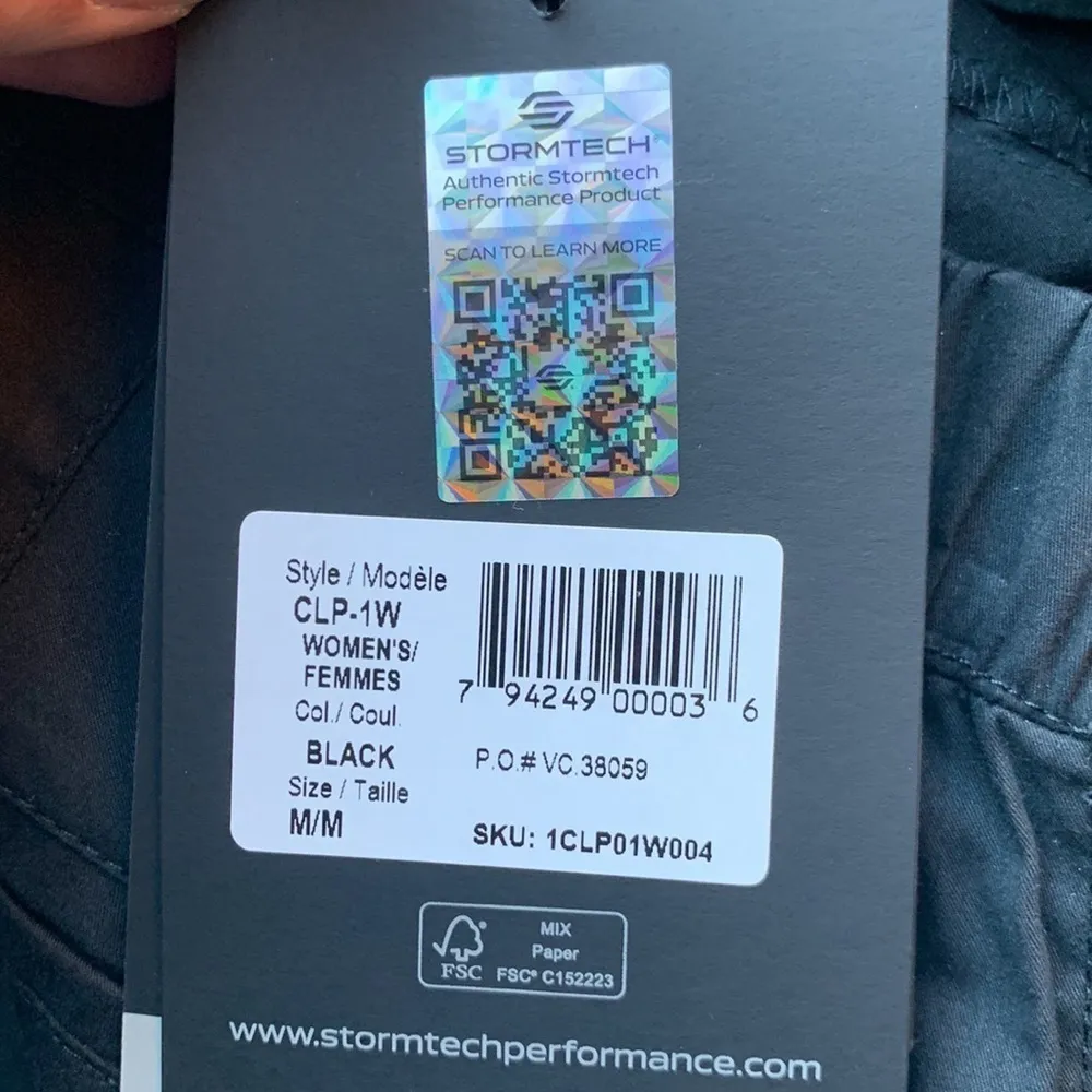 StormTech | Stormtech Women's SoHo Performance Pants M NWT Black Size M - Image 7