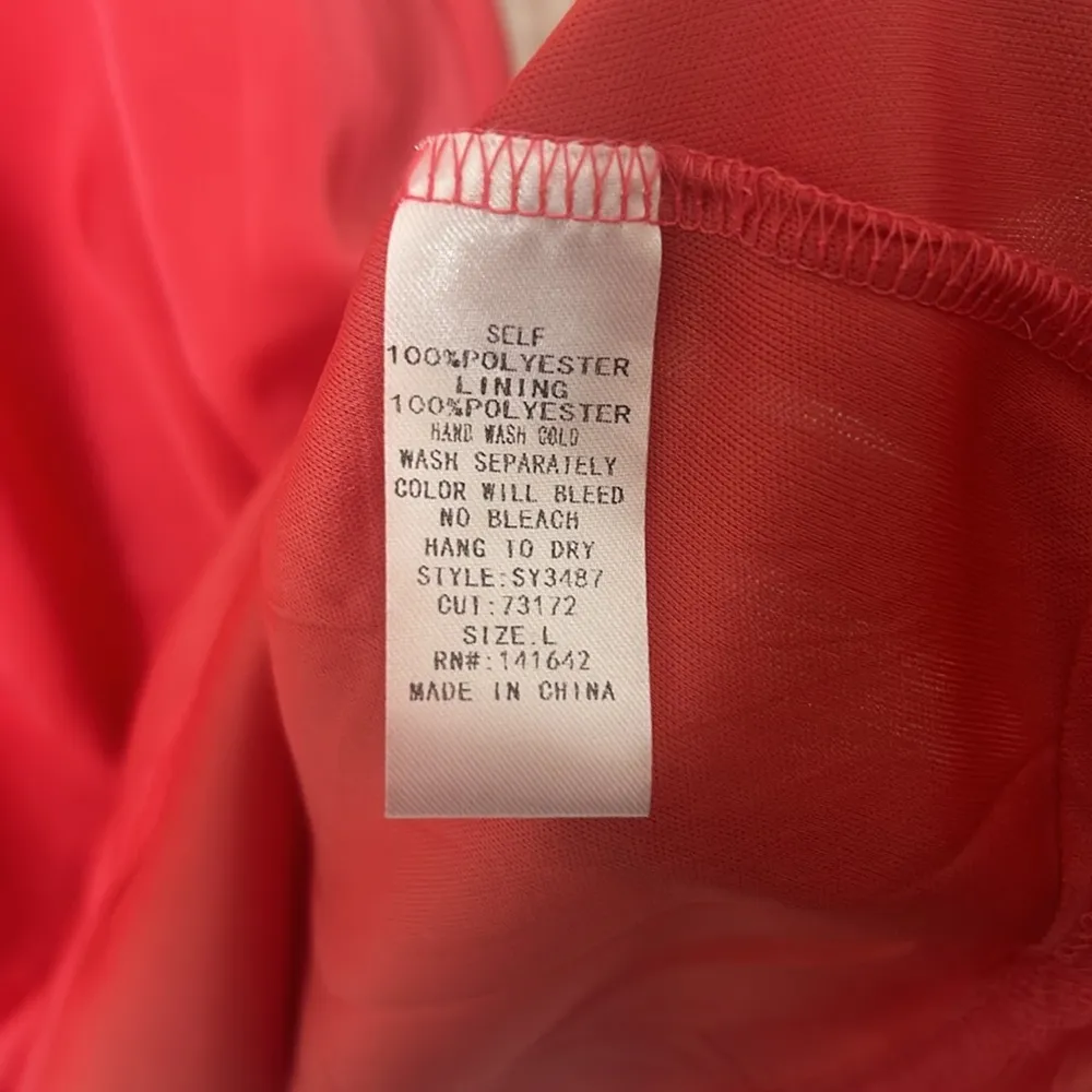 NWT She + Sky Sleeveless Satin Silk Dress with Twist Front High Neck Band Detail - Image 8