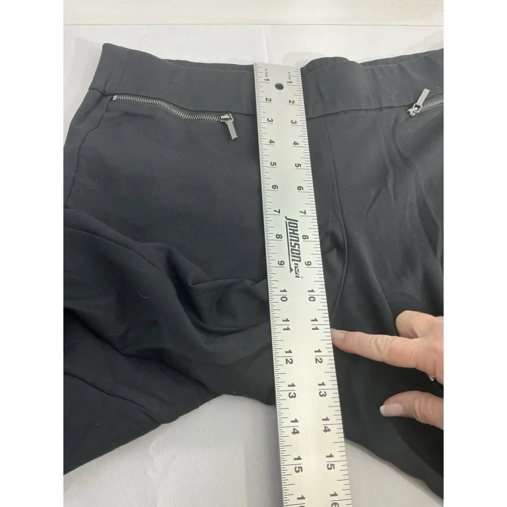 Womans Lane Bryant Pull On Pants 14/16 Reg Black Casual - Image 6