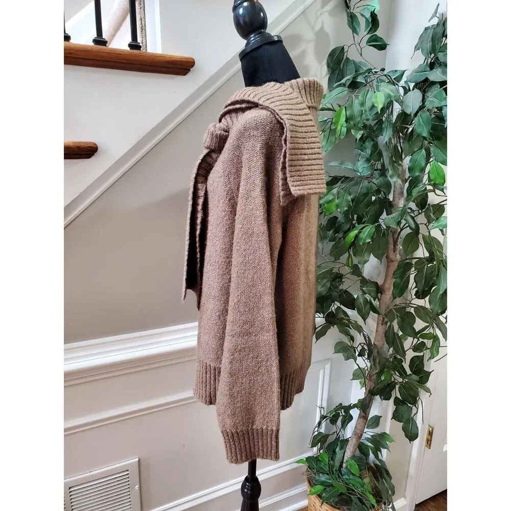 Norton McNaughton Women's Beige Acrylic Long Sleeve Pullover Sweaters Size XL - Image 2