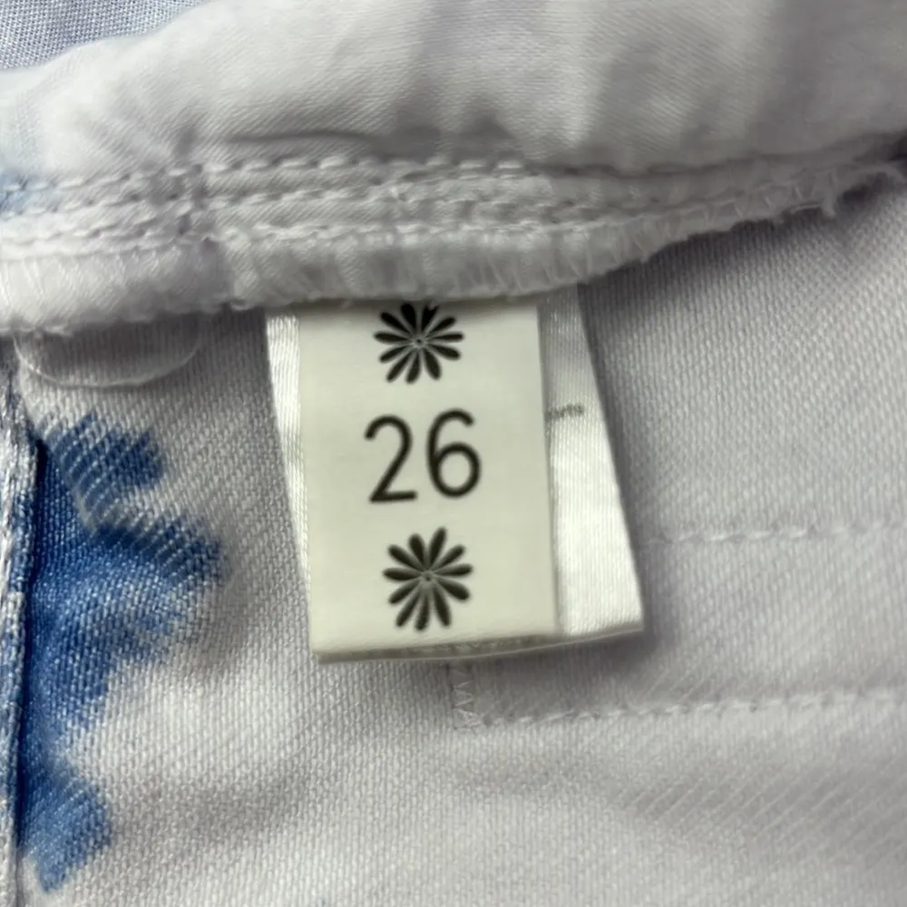 Show Me Your MuMu Blue Houston High Waisted Shorts Size 26 - Image 9