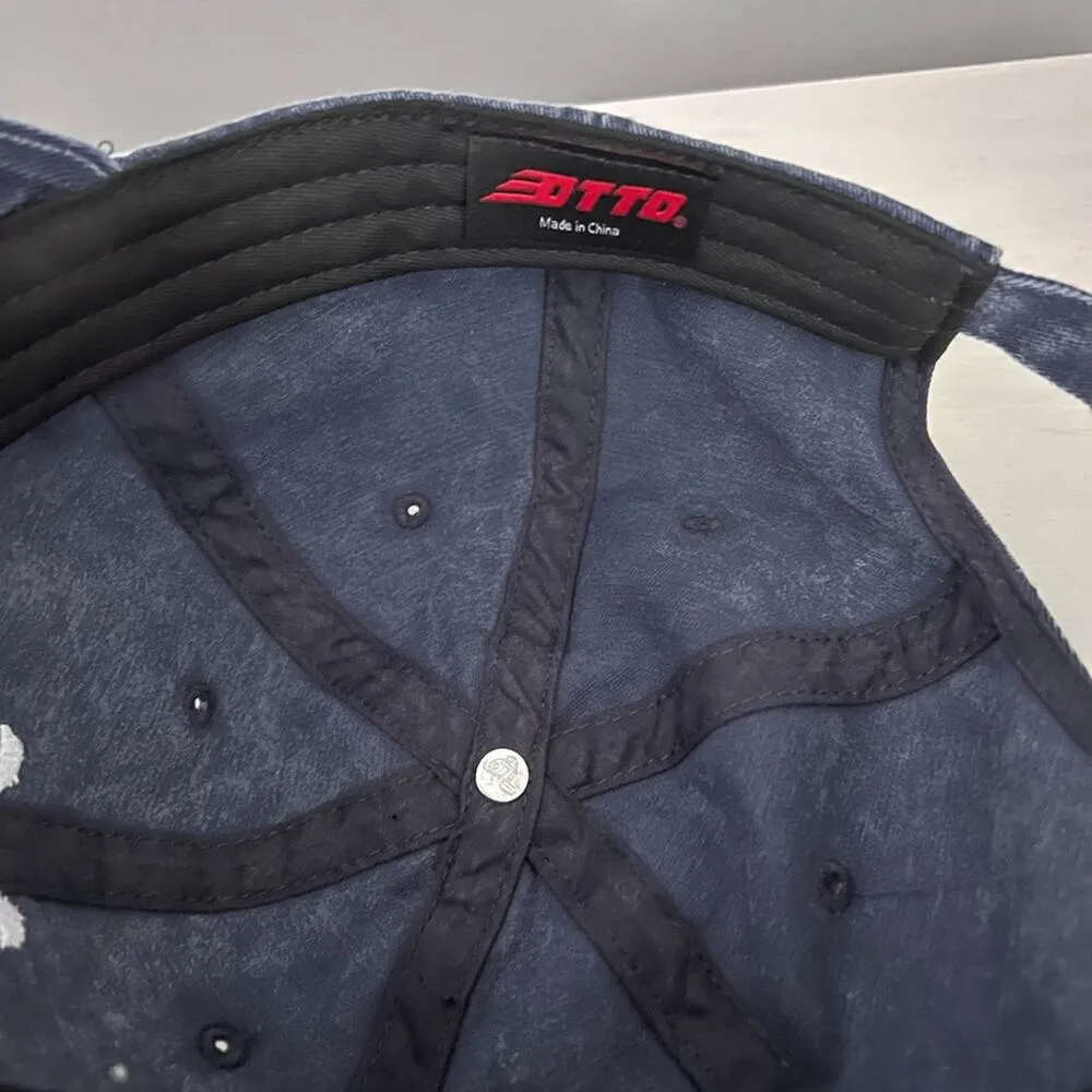 Yellowstone Denim Logo Hat Blue Baseball Cap Adjustable - Image 3