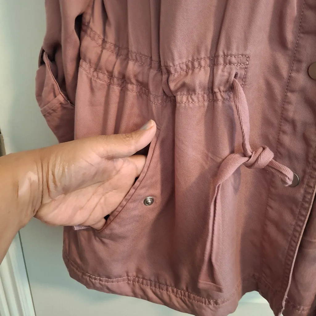 LOFT Sz 18  Pink Utility Jackett - Image 7