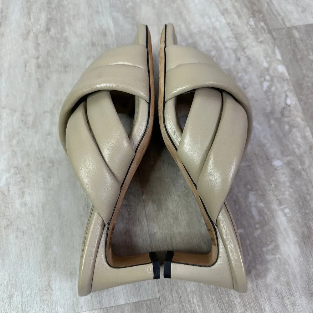 Anine Bing Cade Sandals in Beige Size 36 - Image 9