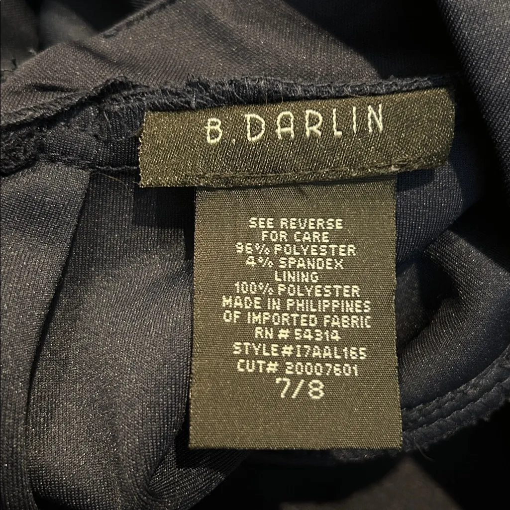 B. DARLIN blue mini dress with embroidered flowers - Image 5