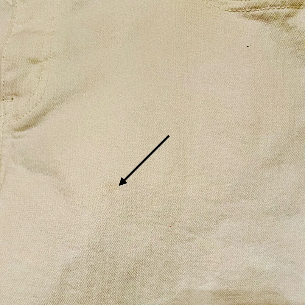 Hatch Women's The Crop Maternity Jean Frayed Hem Size 28 White Casual Fun - Image 14