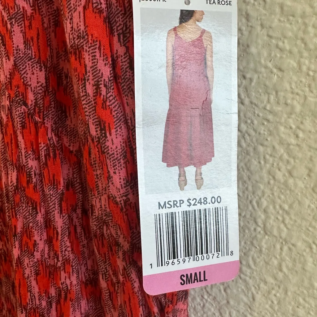 Joie  Red Patterned Maxi Dress - Image 6