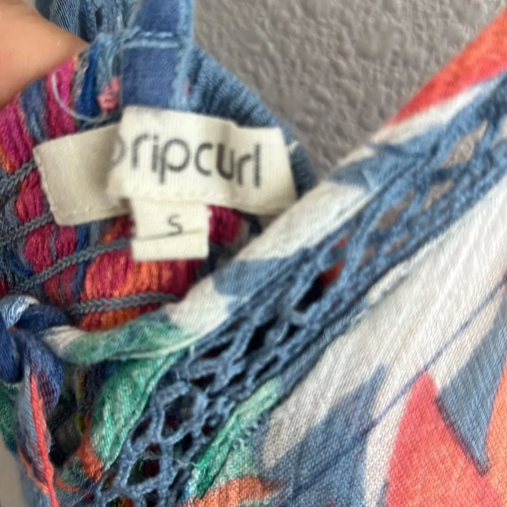 Rip Curl Sea Breeze T Back Maxi Dress Tropical Vacation Costal Boho Small - Image 6