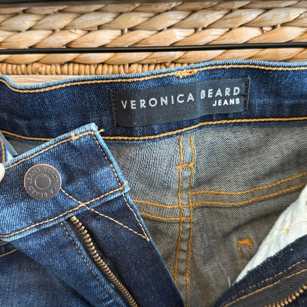 Veronica Beard Carolyn 10" Baby Boot Mid-Rise Jeans, 28 - Image 10