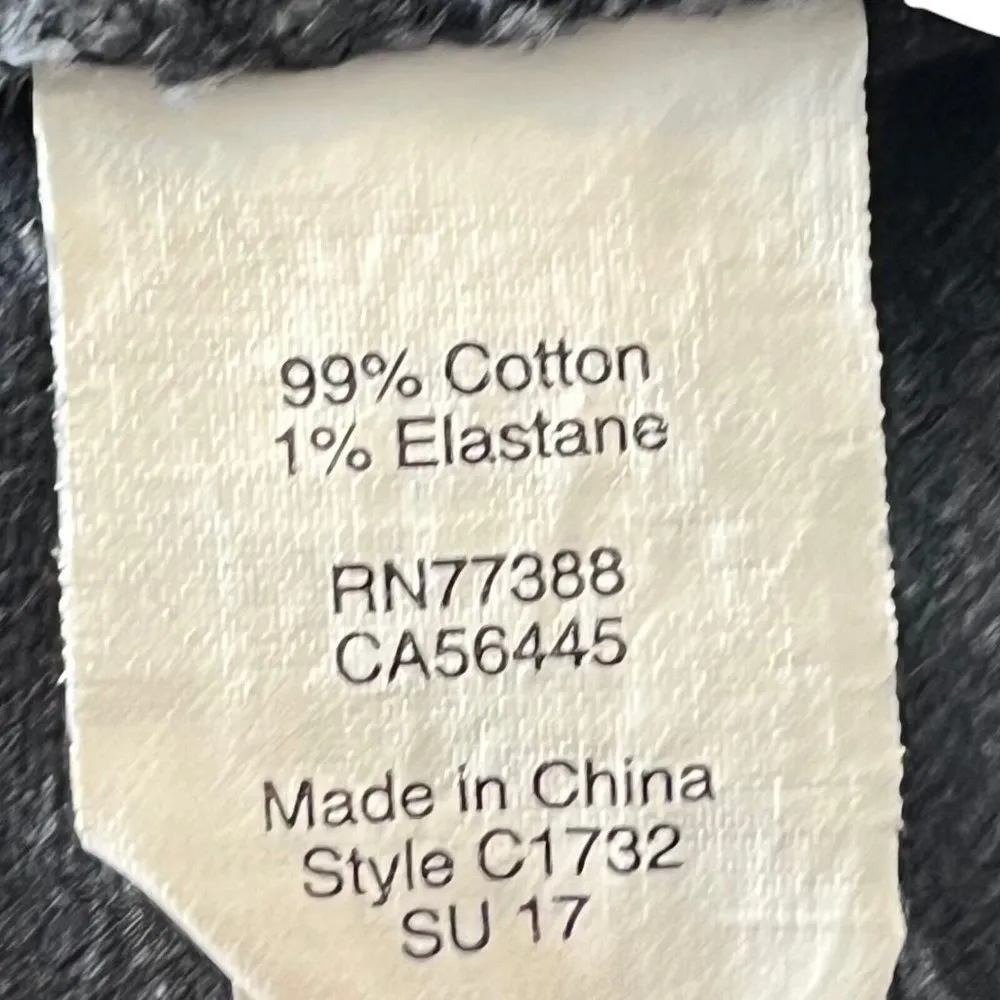 Madewell Shorts Womens High Rise Denim Faded Black Wash Boyshorts Jean 27 FLAWED - Image 11