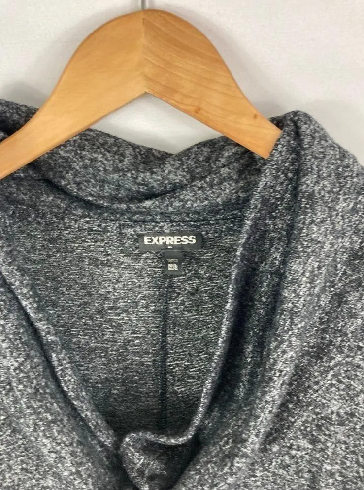 Express Cowl Neck Asymmetrical Hem Pullover Size M/L - Image 3