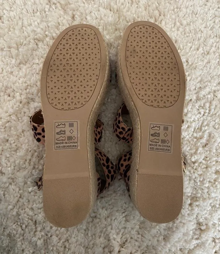 Qupid Platform Sandals - Image 4