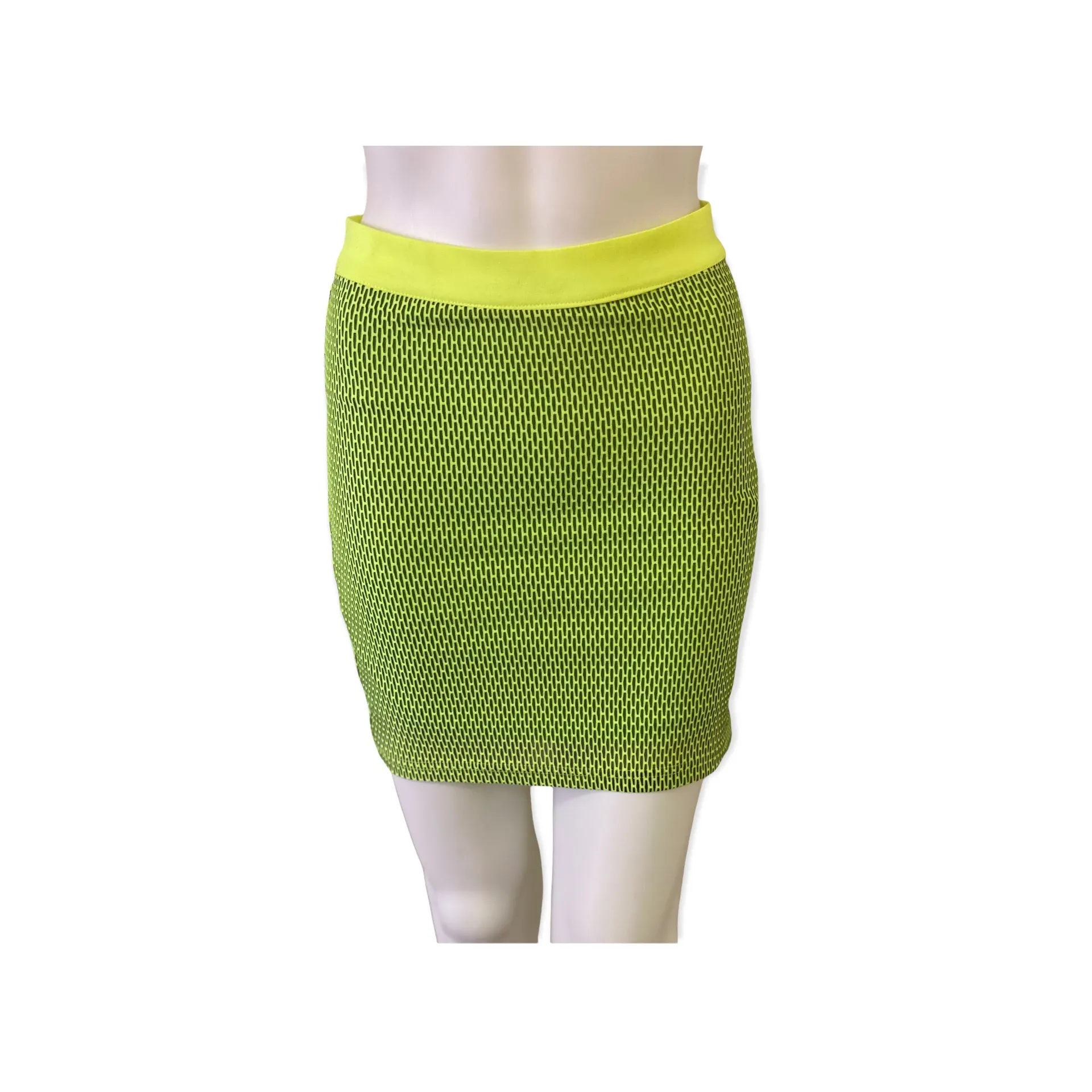 Mini Neon Green Skirt (Small) - Image 4