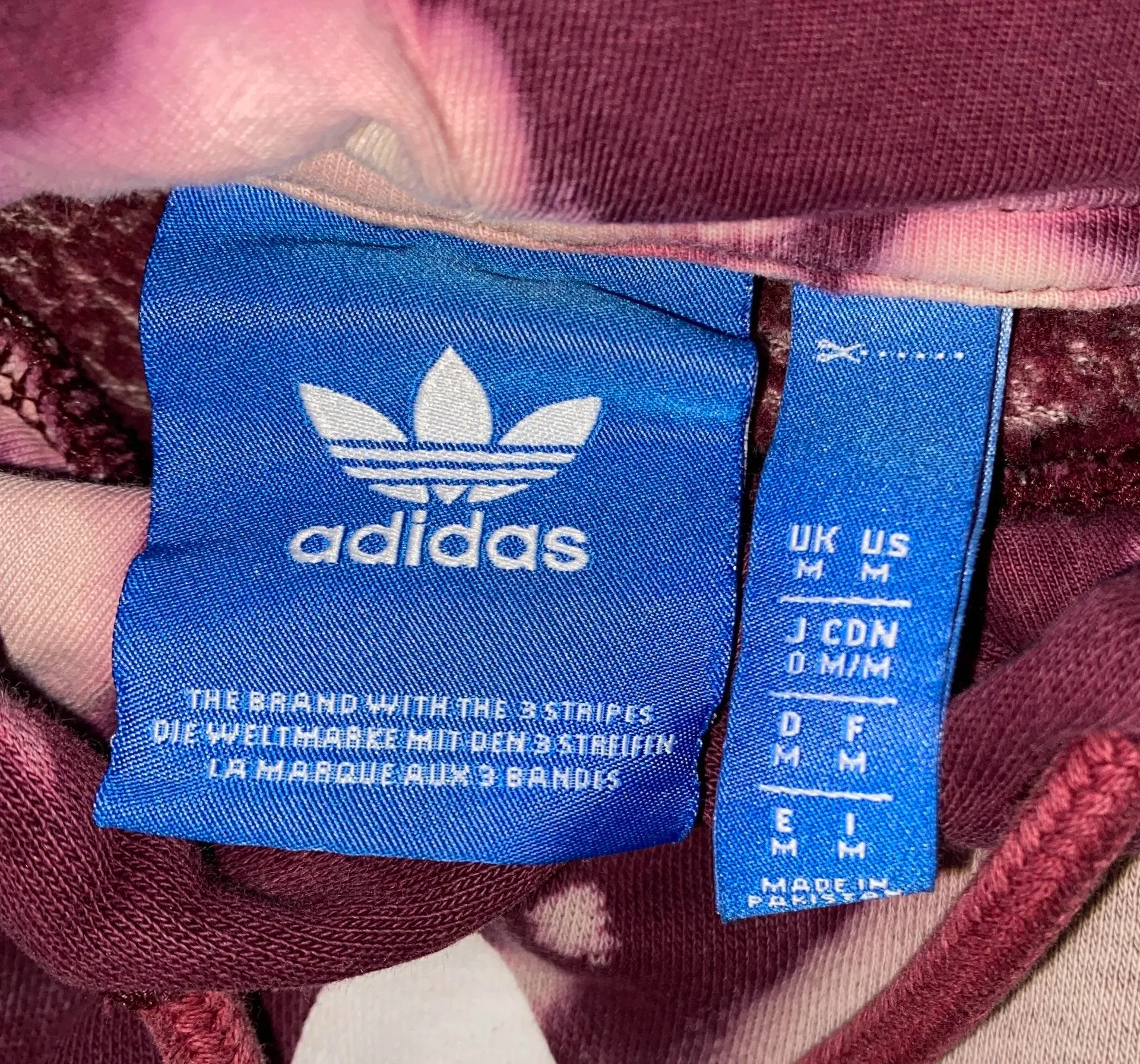 Adidas bleached  hoodie - Image 2