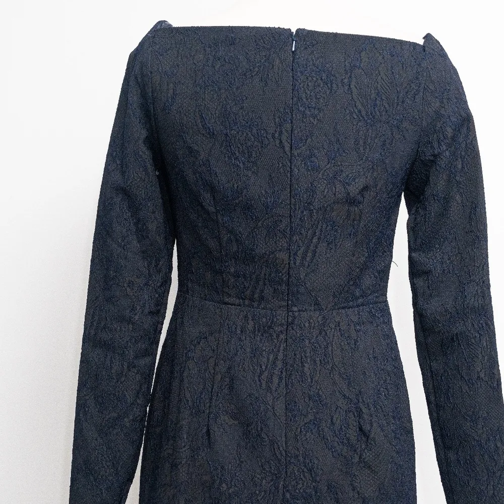 Kay Unger . New! Jude Jacquard Column Gown. - Image 11