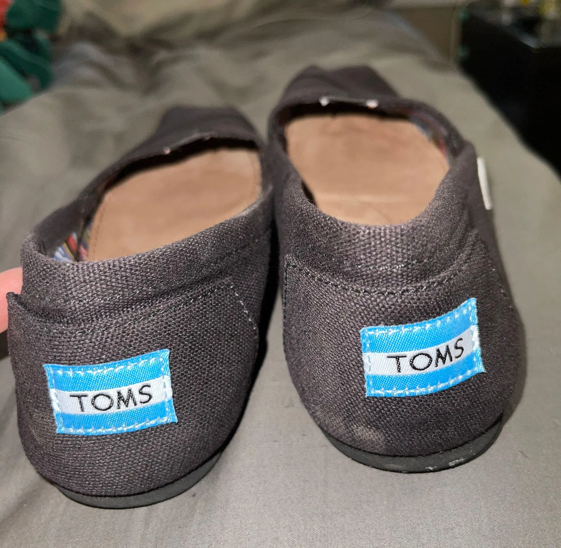 Toms Black Flats - Image 3