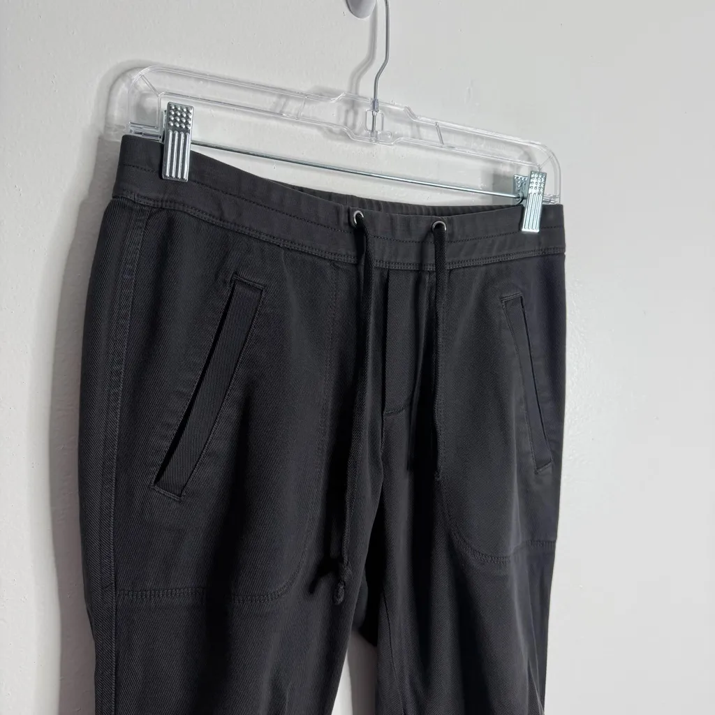 James Perse Soft Drape Utility Pant Carbon Pigment Gray XS James (0) NWOT - Image 8