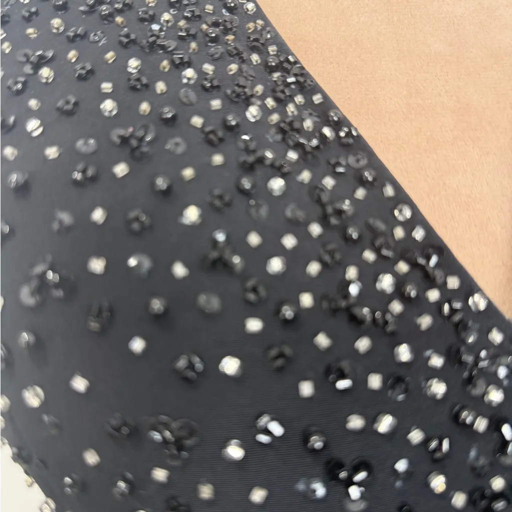 Jovani Black Beaded Prom Dress - Image 13