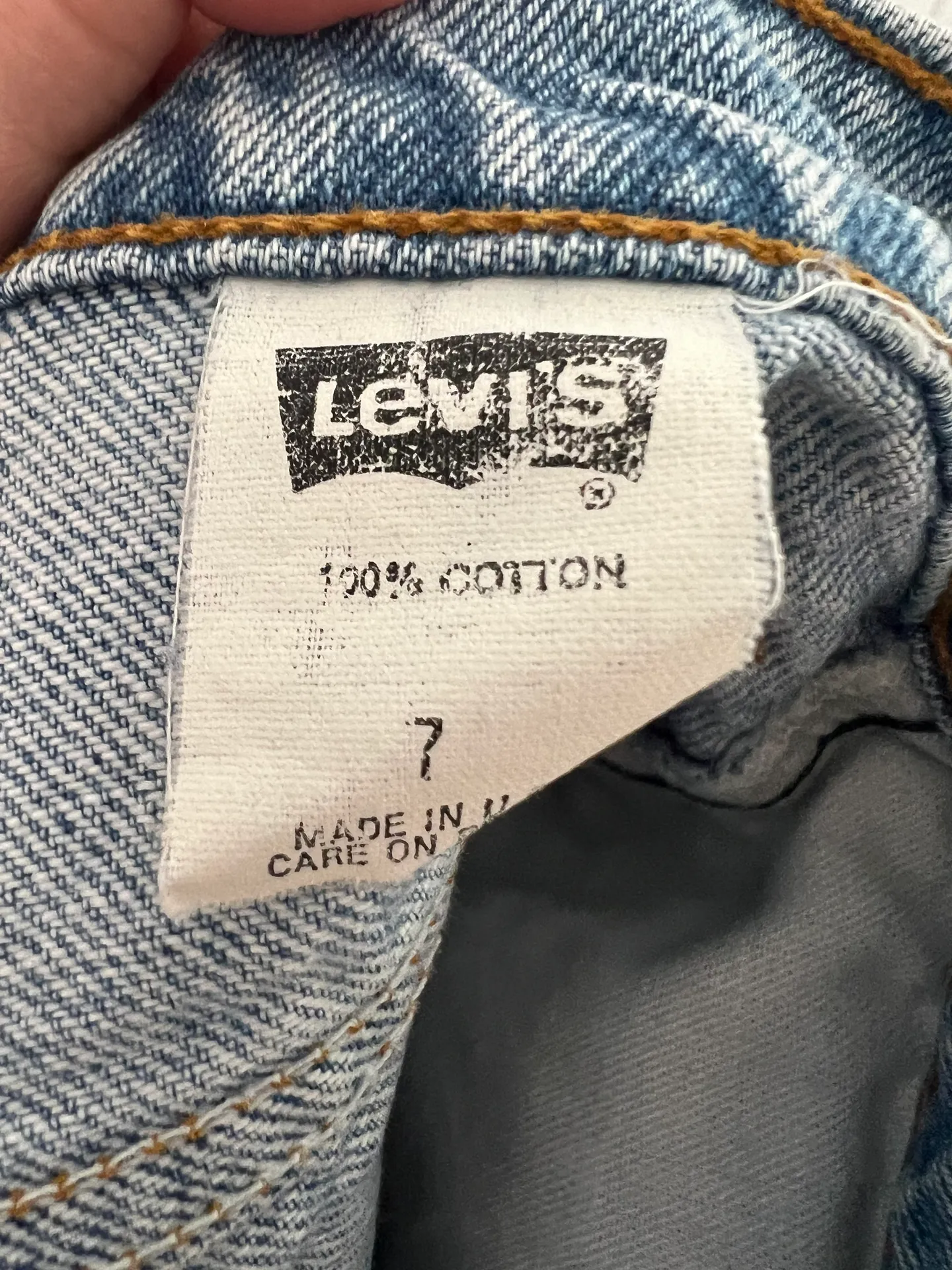 Levi’s Vintage High-Waisted Shorts - Image 5