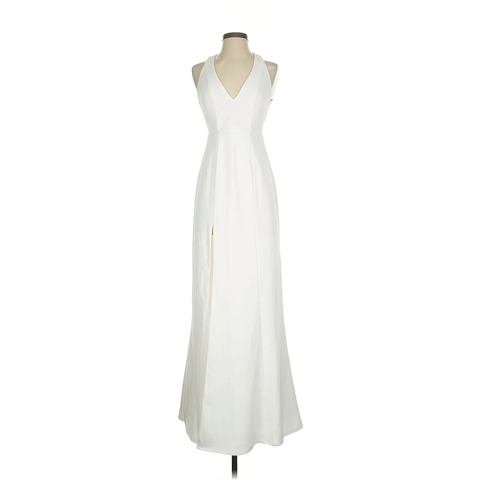 Show Me Your Mumu Rachel Bridal Maxi Wedding Dress in White Stretch M - Image 4