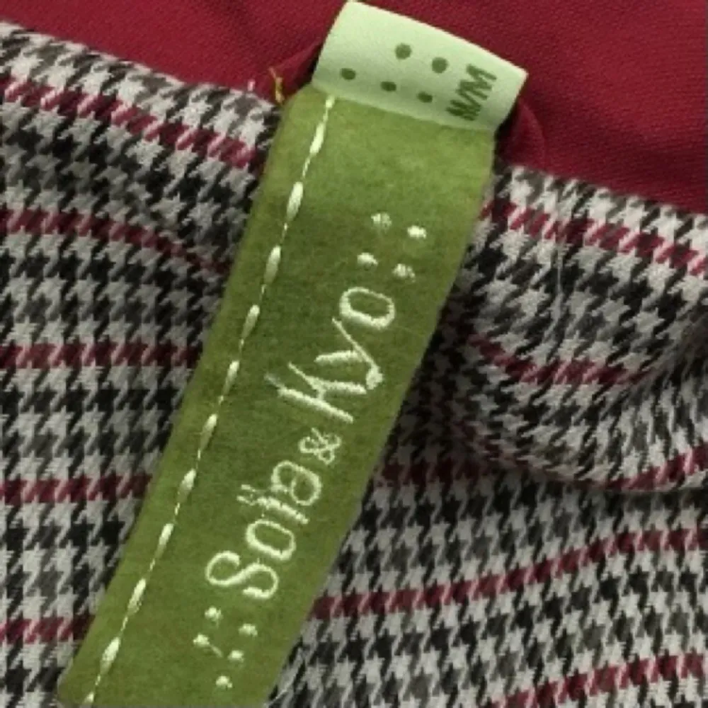 SOIA & KYO Red Asymmetrical Trench Pea Coat - Image 13