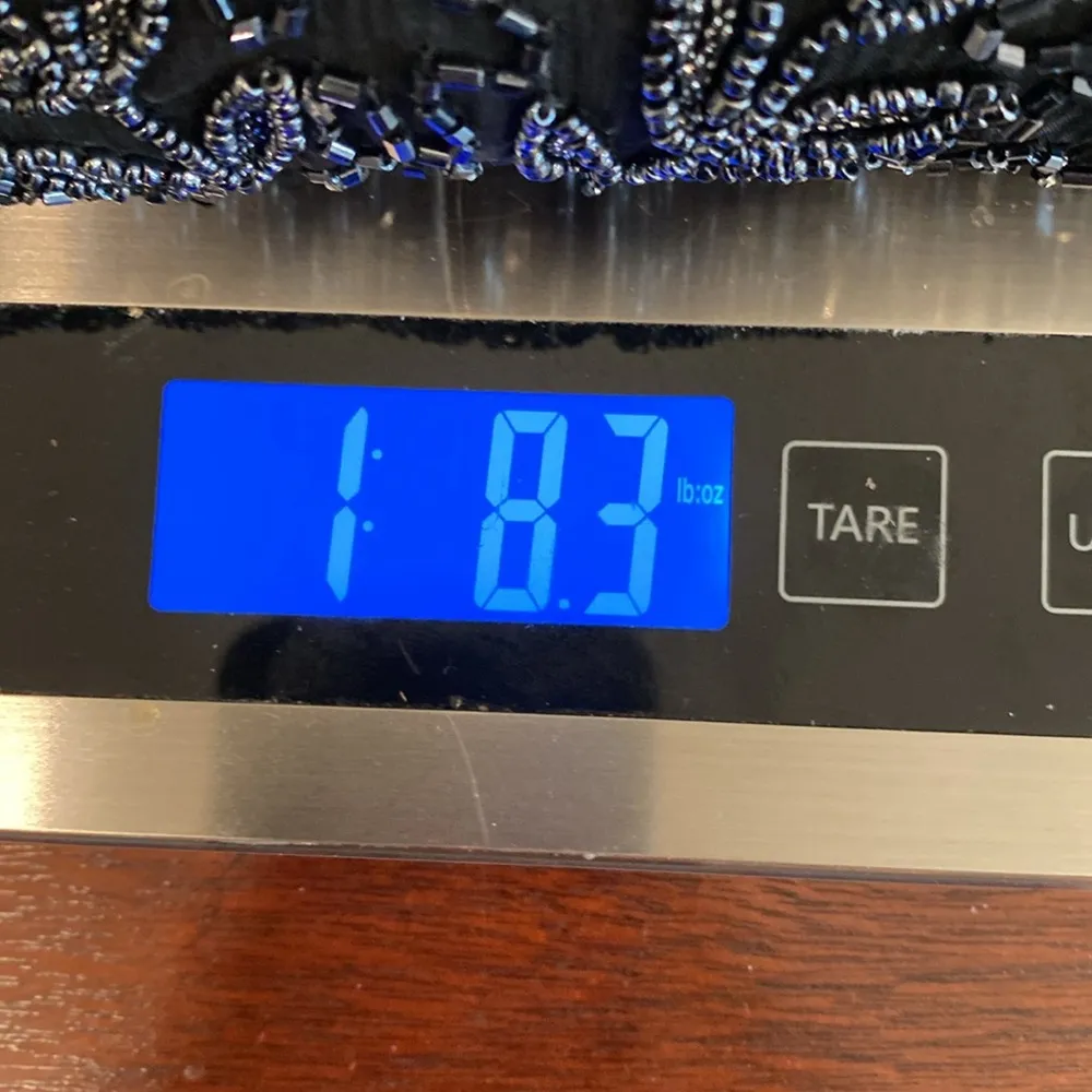 Cote d’ Azur Vintage 1980s Disco Beaded Black Sequin Short Sleeve Top Blouse XL - Image 14