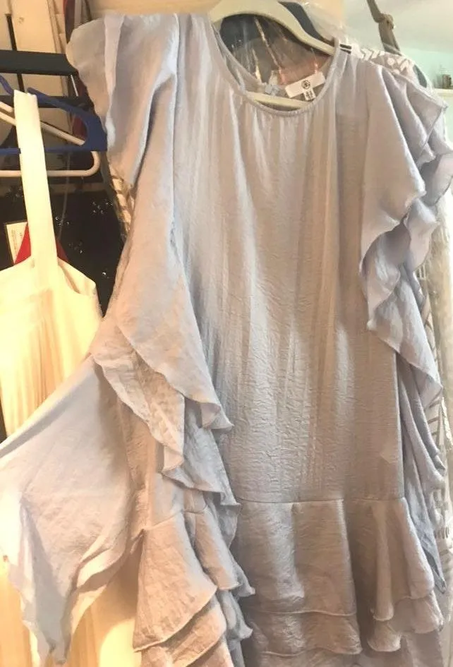 Missguided Ruffle Dress  - Image 3