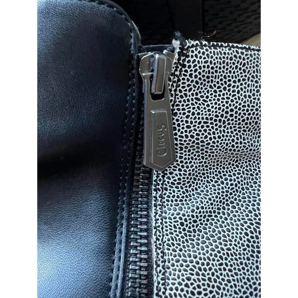 Circus by Sam Edelman  Black & white Ankle Boots with Decorative Heel size 8.5 - Image 5