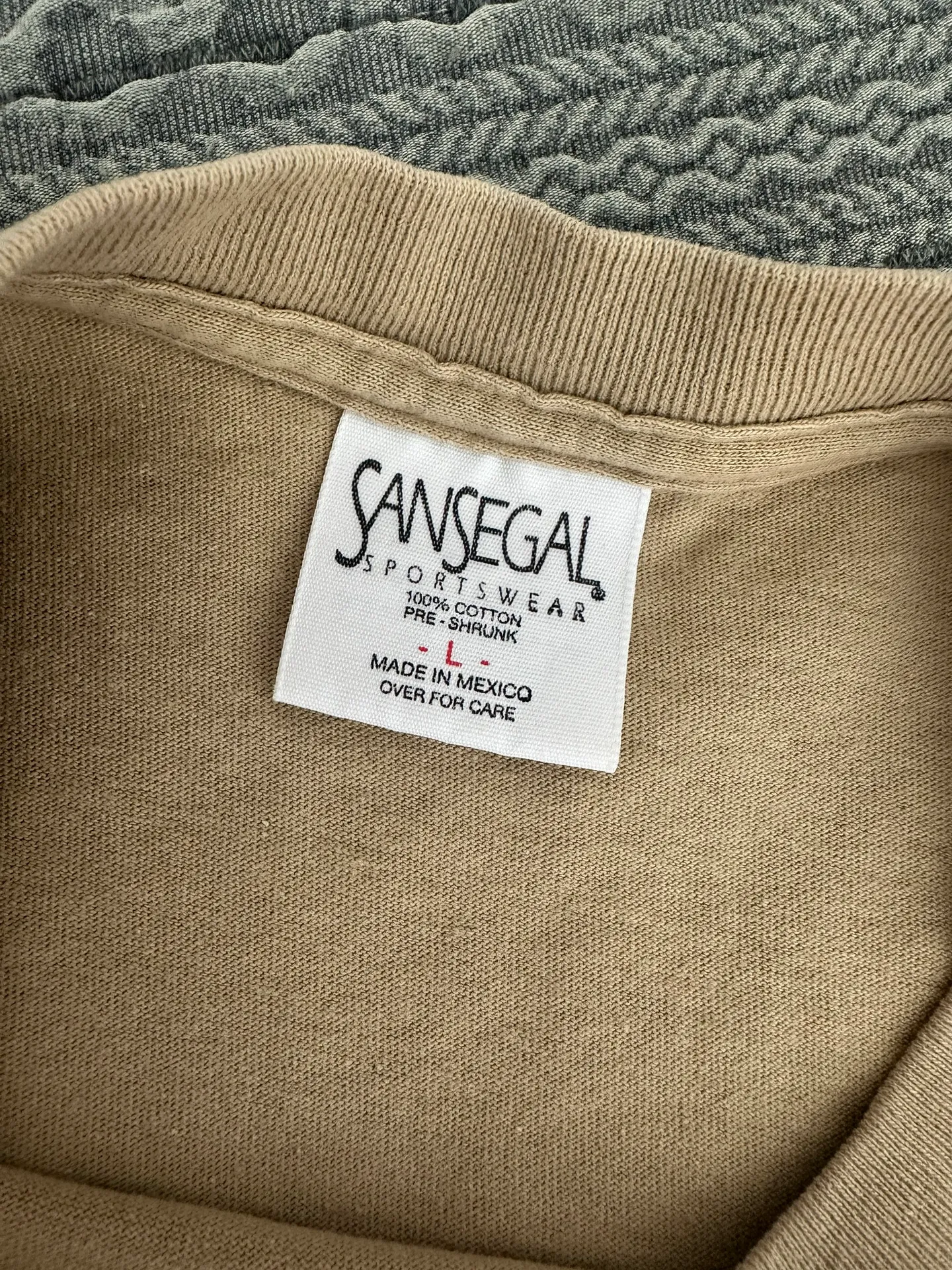 Vintage Alaska T Shirt Tan Size L - Image 2