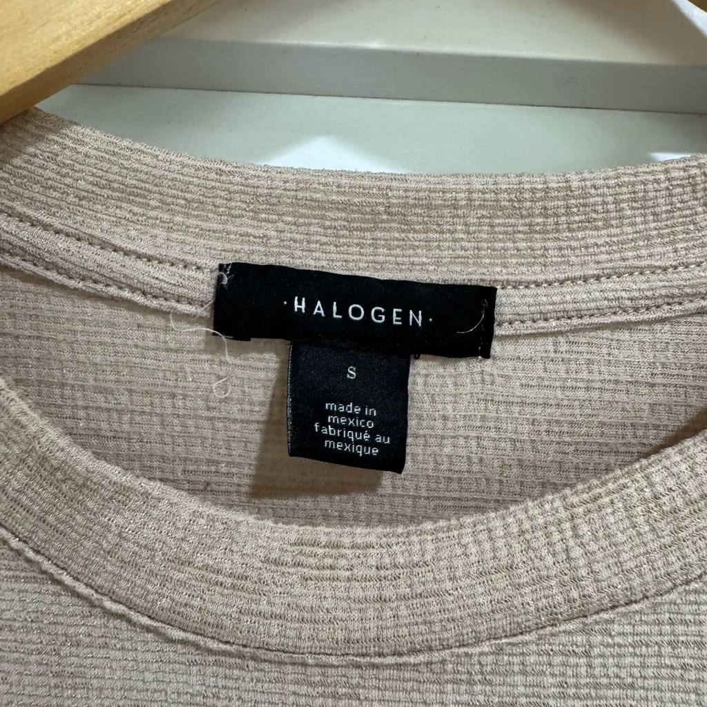 Halogen  Puff Sleeve Crewneck Top - Image 3